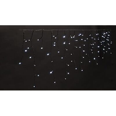 FEERIC CHRISTMAS Tenda scintillante per esterni L1485 450 LED 8F bianco freddo FEERIC CHRISTMAS Tenda scintillante per esterni L1485 450 LED 8F bianco freddo