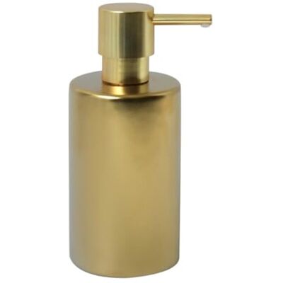 Spirella Dispenser di Sapone in Ceramica Tube-Matt Oro Opaco Spirella Dispenser di Sapone in Ceramica Tube-Matt Oro Opaco