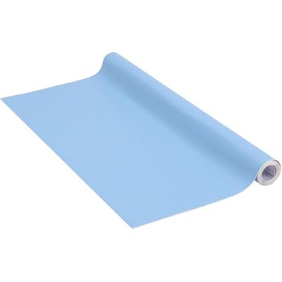 Venilia Pellicola adesiva, Azzurro Blu caraibico Blu cielo, 67,5cm x 2m, Spessore 160μ, Pellicola autoadesiva per mobili o cucina, carta da parati, PVC senza ftalati, Prodotto in UE Venilia Pellicola adesiva, Azzurro Blu caraibico Blu cielo, 67,5cm x 2m, Spessore 160μ, Pellicola autoadesiva per mobili o cucina, carta da parati, PVC senza ftalati, Prodotto in UE