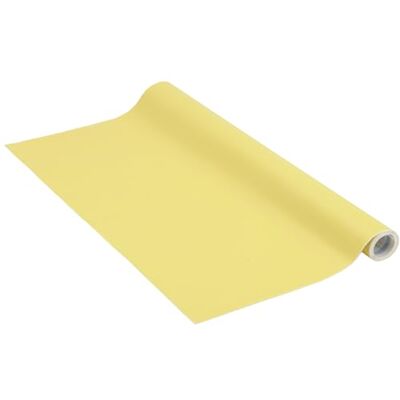 Venilia Pellicola adesiva, Giallo Giallo limone Giallo pastello, 45cm x 2m, Spessore 160μ, Pellicola autoadesiva per mobili o cucina, carta da parati, PVC senza ftalati, Prodotto in UE Venilia Pellicola adesiva, Giallo Giallo limone Giallo pastello, 45cm x 2m, Spessore 160μ, Pellicola autoadesiva per mobili o cucina, carta da parati, PVC senza ftalati, Prodotto in UE