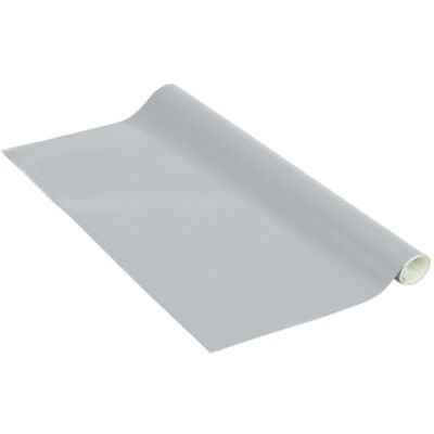 Venilia Vénilia pellicola adesiva mobili grigio argento, 67,5 cm x 2 m, anticalore Venilia Vénilia pellicola adesiva mobili grigio argento, 67,5 cm x 2 m, anticalore