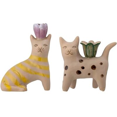 Bloomingville Set di 2 Candeliere Mamie Cat (82058194) Bloomingville Set di 2 Candeliere Mamie Cat (82058194)