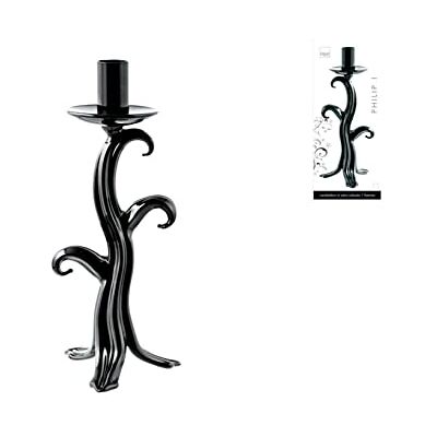 H&H Candeliere 1F Philip i Trasparente 24 Arredo e Decorazioni Casa, Nero H&H Candeliere 1F Philip i Trasparente 24 Arredo e Decorazioni Casa, Nero