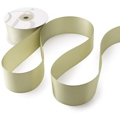 BARATTI Nastro Doppio Raso 40mm X 25 Metri per Artigianato, Natale, Decorazioni, Adatto Per confezionare Regali, Feste di Compleanno, Matrimoni, Bomboniere (Verde Salvia) BARATTI Nastro Doppio Raso 40mm X 25 Metri per Artigianato, Natale, Decorazioni, Adatto Per confezionare Regali, Feste di Compleanno, Matrimoni, Bomboniere (Verde Salvia)