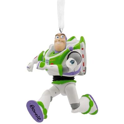 Hallmark Buzz Lightyear, decorazione per albero di Toy Story, ornamento da appendere Disney, ornamento natalizio da appendere, regali per Natale Hallmark Buzz Lightyear, decorazione per albero di Toy Story, ornamento da appendere Disney, ornamento natalizio da appendere, regali per Natale