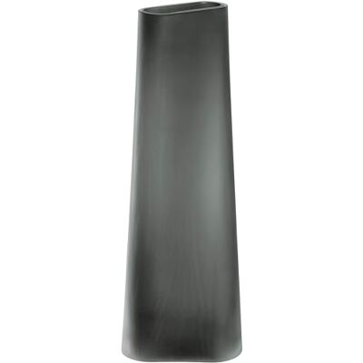 Leonardo HOME Turno Vaso in vetro grigio con superficie opaca, aspetto moderno, design semplice per il soggiorno, vaso per fiori singoli, altezza 42 cm, grigio, 1 pezzo Leonardo HOME Turno Vaso in vetro grigio con superficie opaca, aspetto moderno, design semplice per il soggiorno, vaso per fiori singoli, altezza 42 cm, grigio, 1 pezzo
