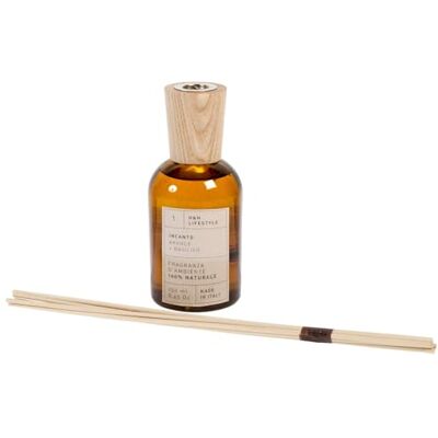 H&H Incanto Diffusore Ambiente, Arancia Basilico, 250 Ml H&H Incanto Diffusore Ambiente, Arancia Basilico, 250 Ml