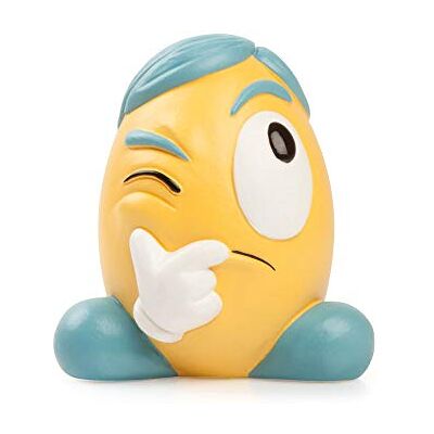 Egan Statuetta Ovoticon uh Giallo Egan Statuetta Ovoticon uh Giallo