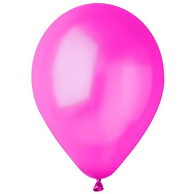 Ciao Busta 100 palloncini perlati in lattice naturale Premium Quality G120 (Ø 33cm / 13"), rosa fucsia perlato Ciao Busta 100 palloncini perlati in lattice naturale Premium Quality G120 (Ø 33cm / 13"), rosa fucsia perlato