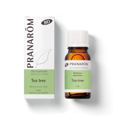 Pranarom Pranarôm Olio Essenziale di Tea Tree Bio OECT 10 ml Aiuta le difese naturali e il comfort della pelle grassa. Multifunzione per igiene orale e diffusione. Pranarom Pranarôm Olio Essenziale di Tea Tree Bio OECT 10 ml Aiuta le difese naturali e il comfort della pelle grassa. Multifunzione per igiene orale e diffusione.