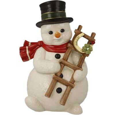 Goebel Pupazzo di neve Geselle des Glücks Pupazzo di neve Natale Goebel Pupazzo di neve Geselle des Glücks Pupazzo di neve Natale