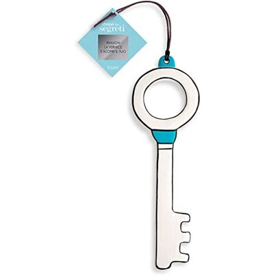 Egan Chiave Collezione Chiavi dei Segreti. Oggetto Realizzato in Ceramica di Colore Bianco e Azzurro. Dimensione: 18x6,5 cm. La referenza è Egan Chiave Collezione Chiavi dei Segreti. Oggetto Realizzato in Ceramica di Colore Bianco e Azzurro. Dimensione: 18x6,5 cm. La referenza è