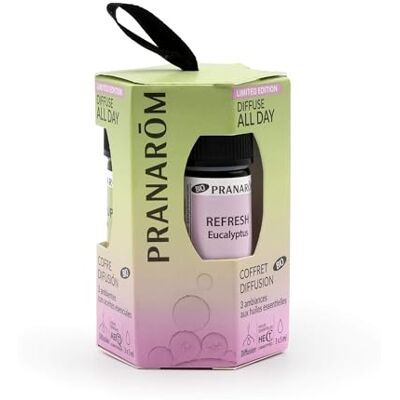 Pranarom I Diffondibili Cofanetto Diffusione All Day Bio 3x5 ml Tre sinergie per diffusore, Wake Up, Refresh e Night, per accompagnare ogni momento della giornata. Pranarom I Diffondibili Cofanetto Diffusione All Day Bio 3x5 ml Tre sinergie per diffusore, Wake Up, Refresh e Night, per accompagnare ogni momento della giornata.