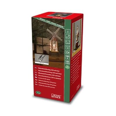 Konstsmide Lanterna ad acqua a LED, con timer 5 ore, 1 diodo bianco caldo, funzionamento a batteria e USB, interno, 3 x C 1,5 V (esclusi) Konstsmide Lanterna ad acqua a LED, con timer 5 ore, 1 diodo bianco caldo, funzionamento a batteria e USB, interno, 3 x C 1,5 V (esclusi)