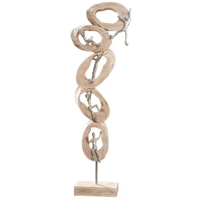 GILDE - Skulptur Climb - 80 x 40 x 5 cm - Decorative sculpture GILDE - Skulptur Climb - 80 x 40 x 5 cm - Decorative sculpture