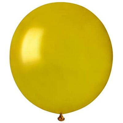Ciao Busta 25 palloncini perlati in lattice naturale Premium Quality G150 (Ø 48cm / 19"), oro perlato Ciao Busta 25 palloncini perlati in lattice naturale Premium Quality G150 (Ø 48cm / 19"), oro perlato