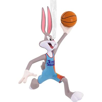 Hallmark Space Jam: A New Legacy Bugs Bunny Ornamento di Natale Hallmark Space Jam: A New Legacy Bugs Bunny Ornamento di Natale