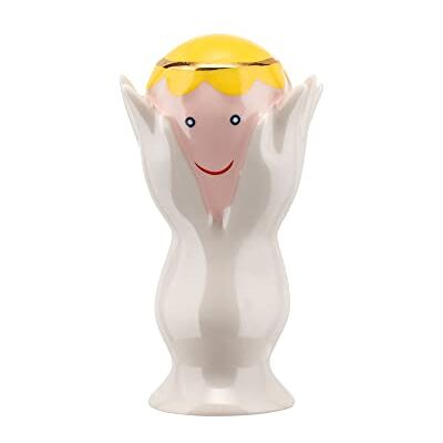 Alessi Angelo Miracolo Statuina in Porcellana di Design, Decorata a Mano Alessi Angelo Miracolo Statuina in Porcellana di Design, Decorata a Mano