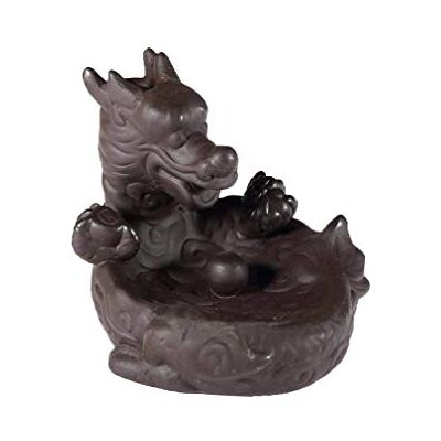 lachineuse Fontana di incenso Drago Imperiale Brule Incenso Cascata 11 cm in ceramica Porta incenso per decorazione d'interni Deco Zen Asiatica Supporto per incenso per atmosfera Feng Shui lachineuse Fontana di incenso Drago Imperiale Brule Incenso Cascata 11 cm in ceramica Porta incenso per decorazione d'interni Deco Zen Asiatica Supporto per incenso per atmosfera Feng Shui