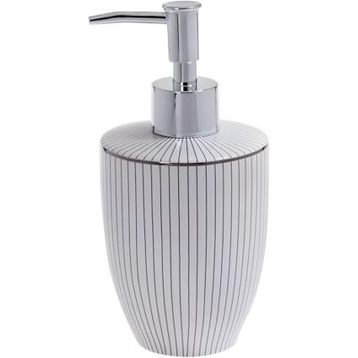Spirella Dispenser Sapone Ceramica Linea Bianca Spirella Dispenser Sapone Ceramica Linea Bianca