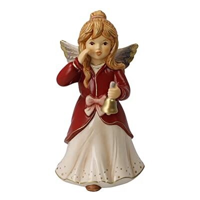 Goebel Decorazione natalizia a forma di angelo in porcellana, dimensioni: 14,5 x 8 x 7,5 cm, Goebel Decorazione natalizia a forma di angelo in porcellana, dimensioni: 14,5 x 8 x 7,5 cm,