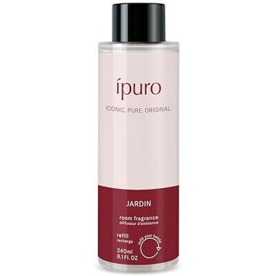 Ipuro Classic Refill JARDIN Ricarica di profumo per ambienti da 240 ml, con note floreali e fresche, ricarica per diffusore di aromi con bastoncini, deodorante per ambienti Ipuro Classic Refill JARDIN Ricarica di profumo per ambienti da 240 ml, con note floreali e fresche, ricarica per diffusore di aromi con bastoncini, deodorante per ambienti