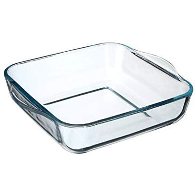 5 five simply smart Cuenco cuadrado de cristal de 22 x 22 cm. 5 five simply smart Cuenco cuadrado de cristal de 22 x 22 cm.