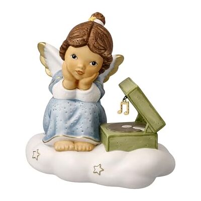 Goebel Decorazione natalizia a forma di angelo in porcellana, dimensioni: 14 cm x 13,5 cm x 9 cm, Goebel Decorazione natalizia a forma di angelo in porcellana, dimensioni: 14 cm x 13,5 cm x 9 cm,