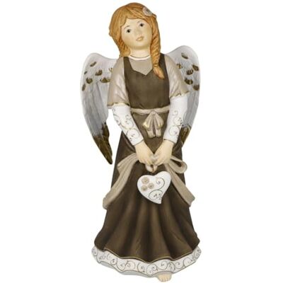 Goebel Statuetta di angelo collegata nel cuore Gloria Natale Goebel Statuetta di angelo collegata nel cuore Gloria Natale