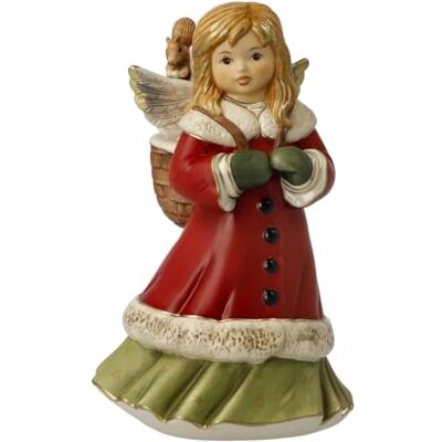 Goebel Statuetta di angelo, passeggiata nella foresta, Natale Goebel Statuetta di angelo, passeggiata nella foresta, Natale