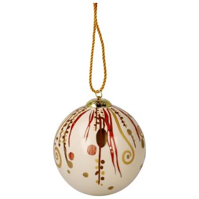 Goebel Sfera, Porcellana, Oro/Bianco, 7,5x7,5x7,5 cm Goebel Sfera, Porcellana, Oro/Bianco, 7,5x7,5x7,5 cm