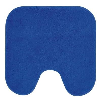 Spirella Tappetino da Bagno in Cotone Carolina 55x55 cm Blu Spirella Tappetino da Bagno in Cotone Carolina 55x55 cm Blu