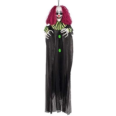 Boland - Decorazione da appendere Horror Pagliaccio, Multicolore, 130 () Boland - Decorazione da appendere Horror Pagliaccio, Multicolore, 130 ()