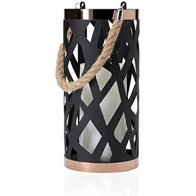 Paulmann Pauleen LED Effetto Candela Reale Soul Caldo Lanterna Decorativa Outdoor Nero Bianco IP44 Metallo/plastica Paulmann Pauleen LED Effetto Candela Reale Soul Caldo Lanterna Decorativa Outdoor Nero Bianco IP44 Metallo/plastica