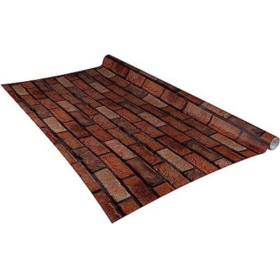 Venilia Pellicola adesiva, Noce aspetto legno marrone, 90cm x 2,6m, Spessore 160μ, Pellicola autoadesiva per mobili o cucina, carta da parati, PVC senza ftalati, Prodotto in UE Venilia Pellicola adesiva, Noce aspetto legno marrone, 90cm x 2,6m, Spessore 160μ, Pellicola autoadesiva per mobili o cucina, carta da parati, PVC senza ftalati, Prodotto in UE