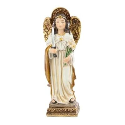 Figura in Resina Arcangelo Uriel - 11cm Dipinta a Mano Decorazione Religiosa Figura in Resina Arcangelo Uriel - 11cm Dipinta a Mano Decorazione Religiosa