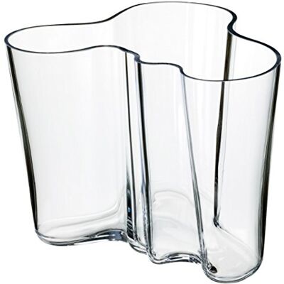 Iittala Alvar Aalto - 16 cm - Vetro - Trasparente - Vaso Iittala Alvar Aalto - 16 cm - Vetro - Trasparente - Vaso