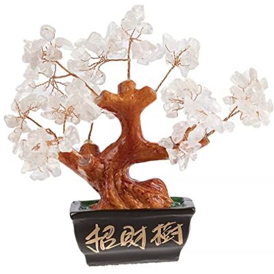 Marca Sconosciuta - Albero Feng Shui 17x12x6cm - Arte Tradizionale in Cristallo Marca Sconosciuta - Albero Feng Shui 17x12x6cm - Arte Tradizionale in Cristallo