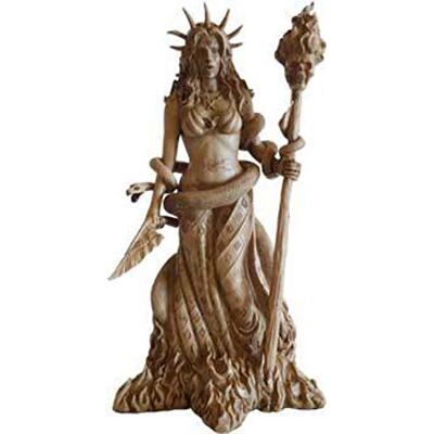 Pacific Giftware Dea greca stregoneria bianca stregoneria Ecate, statuetta Hekate Necromanzia Divinità Magia Potente statua di strega pagana Pacific Giftware Dea greca stregoneria bianca stregoneria Ecate, statuetta Hekate Necromanzia Divinità Magia Potente statua di strega pagana