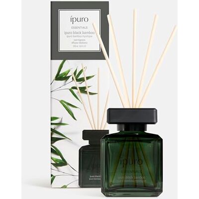 Ipuro Essentials BLACK BAMBOO Profumatore per Ambienti con Bastoncini 200ml Ipuro Essentials BLACK BAMBOO Profumatore per Ambienti con Bastoncini 200ml