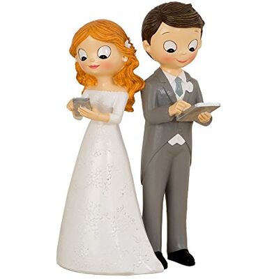 Figura per torta Mopec Pop & Fun - Bianco - 11.5 x 21 cm Figura per torta Mopec Pop & Fun - Bianco - 11.5 x 21 cm