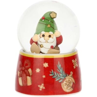 THUN , Boule De Neige Con Gnomo Oliver in Vetro e Ceramica di Alta Qualità, Versione Piccola, Collezione Natale, Arredamento da Collezione, Idea Regalo per Natale, Ø 4,8 cm, 6,7 cm h THUN , Boule De Neige Con Gnomo Oliver in Vetro e Ceramica di Alta Qualità, Versione Piccola, Collezione Natale, Arredamento da Collezione, Idea Regalo per Natale, Ø 4,8 cm, 6,7 cm h