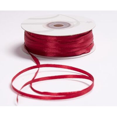 BARATTI Nastro Doppio Raso 03mm X 100 Metri per Artigianato, Natale, Decorazioni, Adatto Per confezionare Regali, Feste di Compleanno, Matrimoni, Bomboniere (Granata) BARATTI Nastro Doppio Raso 03mm X 100 Metri per Artigianato, Natale, Decorazioni, Adatto Per confezionare Regali, Feste di Compleanno, Matrimoni, Bomboniere (Granata)