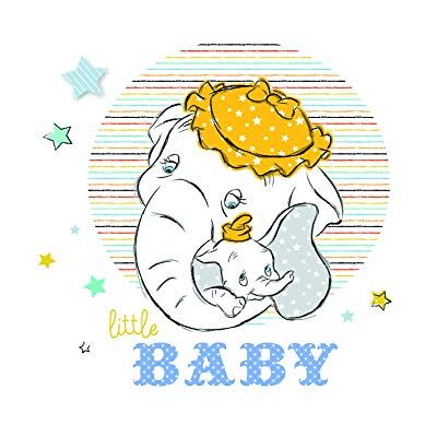 Komar Decorazione da parete per cameretta dei bambini, motivo: Dumbo Little Baby, dimensioni 30 x 40 cm (larghezza x altezza), senza cornice Komar Decorazione da parete per cameretta dei bambini, motivo: Dumbo Little Baby, dimensioni 30 x 40 cm (larghezza x altezza), senza cornice