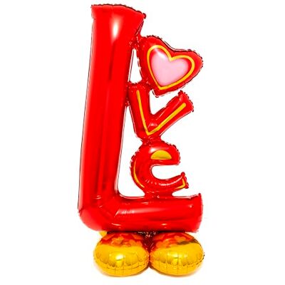 amscan (PKT) (GI 1=3) (Fix 6/3**(3) AirLoonz: Big Love Balloon P70 amscan (PKT) (GI 1=3) (Fix 6/3**(3) AirLoonz: Big Love Balloon P70