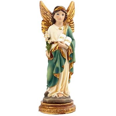 Figura in resina dipinta a mano San Gabriele - 11 cm Figura in resina dipinta a mano San Gabriele - 11 cm