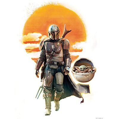 Komar WB-SW-007-50 x 70 cm, motivo: Star Wars Mandalorian The Child Family Trip Baby Yoda, decorazione da parete, stampa artistica Dimensioni cornice WB-SW-007-50 x 70 cm, multicolore Komar WB-SW-007-50 x 70 cm, motivo: Star Wars Mandalorian The Child Family Trip Baby Yoda, decorazione da parete, stampa artistica Dimensioni cornice WB-SW-007-50 x 70 cm, multicolore
