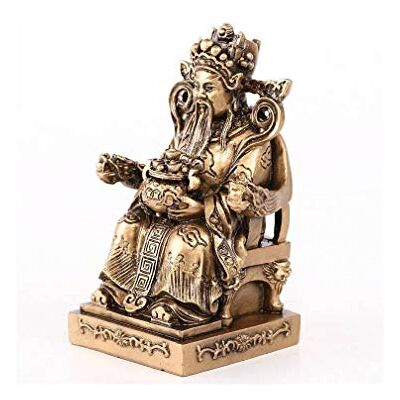 lachineuse Statuetta Dio Tudigong divinità Cinese Felicità e Fortuna Oggetto Decorativo in Resina Oro 10,5 x 6,5 cm Decorazione Feng Shui Casa, Ufficio Idea Regalo Cina Asia lachineuse Statuetta Dio Tudigong divinità Cinese Felicità e Fortuna Oggetto Decorativo in Resina Oro 10,5 x 6,5 cm Decorazione Feng Shui Casa, Ufficio Idea Regalo Cina Asia