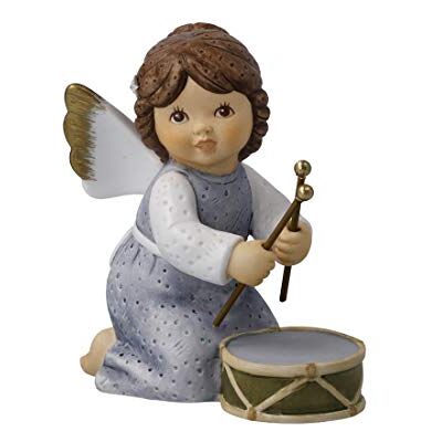 Goebel Decorazione natalizia a forma di angelo in porcellana, dimensioni: 8,5 cm x 8 cm x 5 cm, Goebel Decorazione natalizia a forma di angelo in porcellana, dimensioni: 8,5 cm x 8 cm x 5 cm,