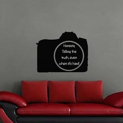 Adesivo Murale Lavagna Nera AMBIANCE STICKER - 75x95cm Adesivo Murale Lavagna Nera AMBIANCE STICKER - 75x95cm